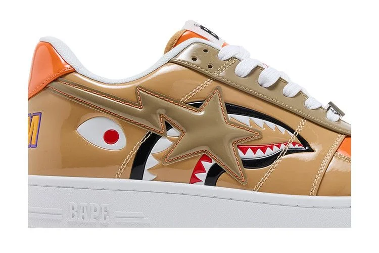 Кроссовки Bapesta Low M1 'Mad Shark - Beige'