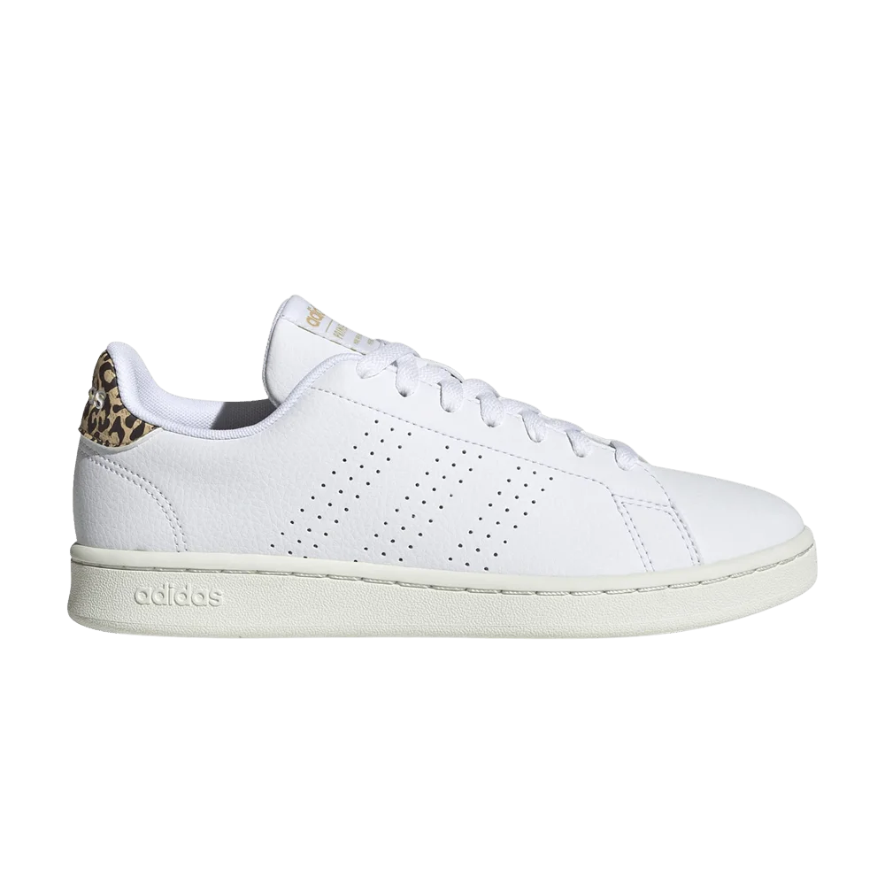 Krossovki-Adidas-Wmns-Advantage-White-Leopard