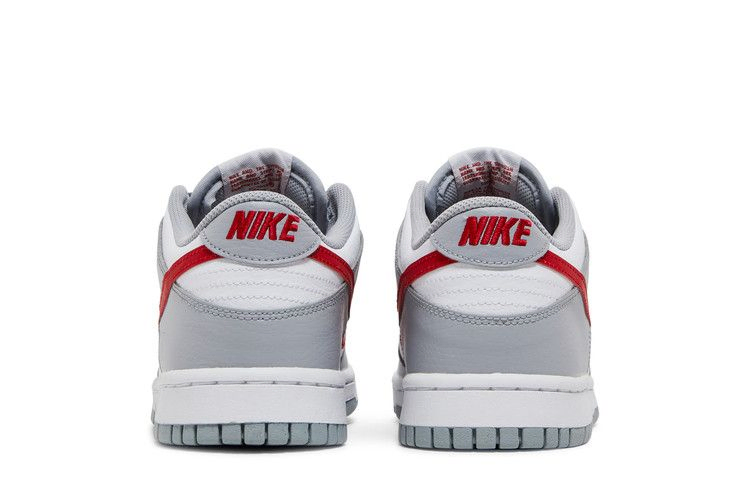 Кроссовки Nike Dunk Low GS 'Grey Red'