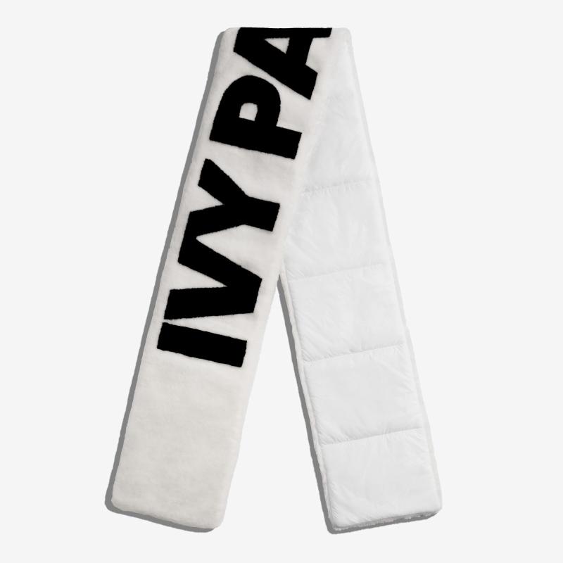 Шарф adidas Ivy Park Faux Fur Scarf White/Black