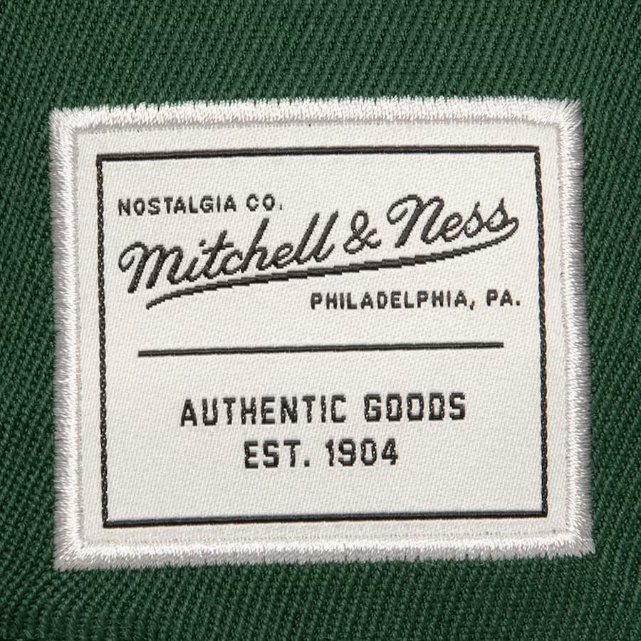 Бейсболка Mitchell & Ness Green Comfy Core Stretch Snapback Hat