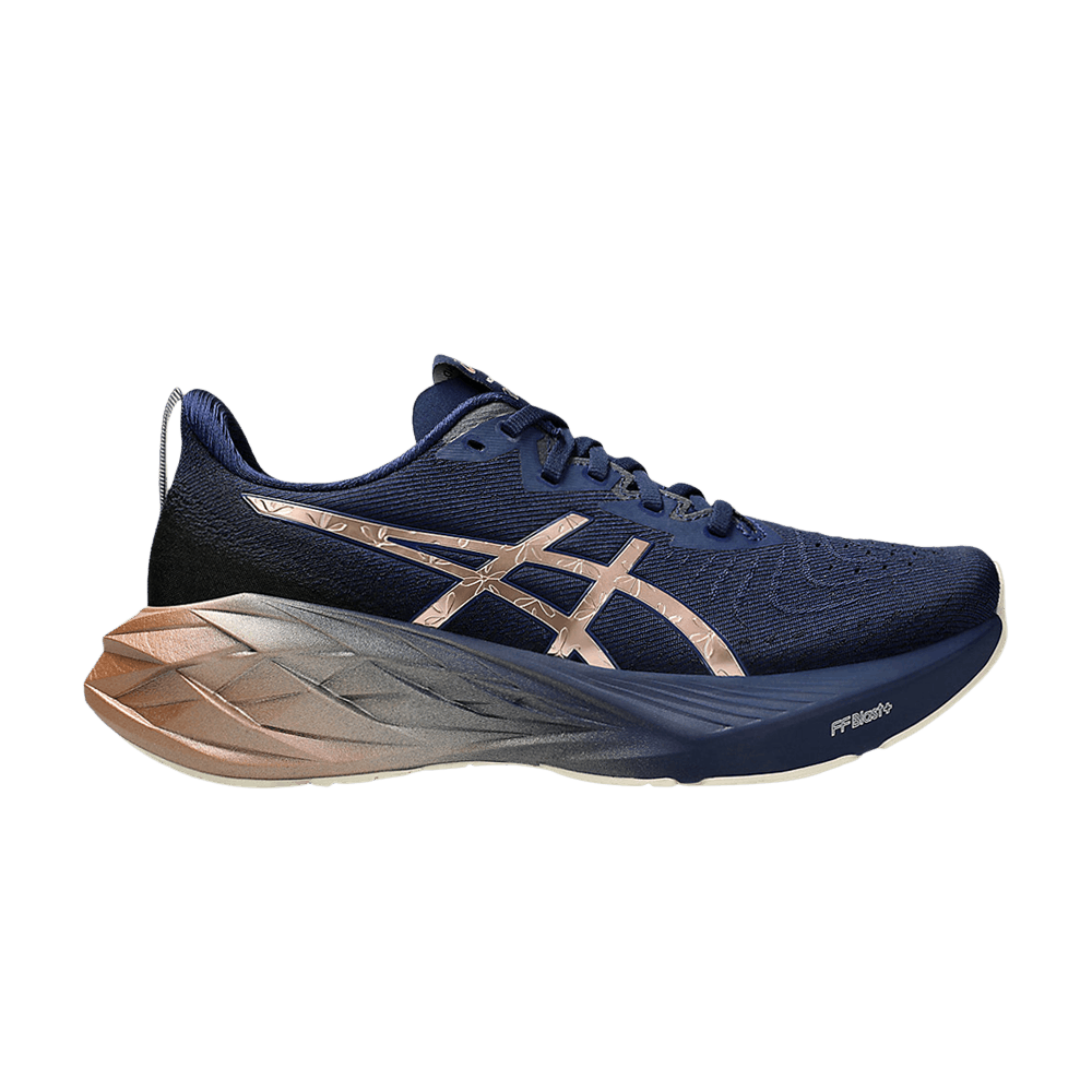 Кроссовки ASICS Wmns Novablast 4 Platinum 'Blue Expanse Rose Gold'