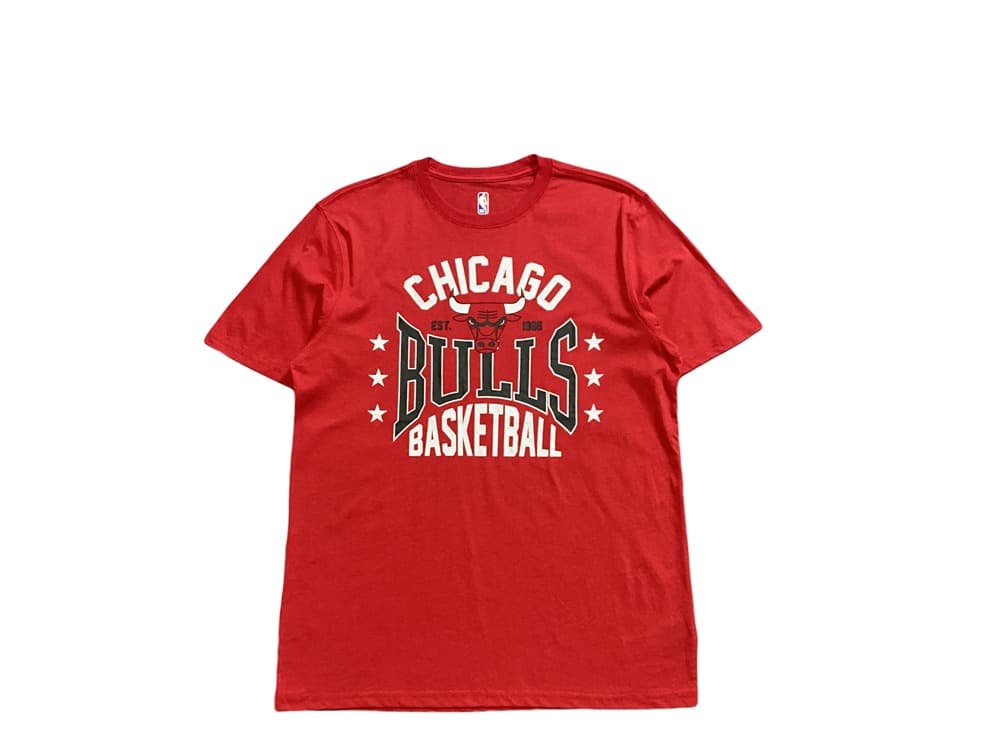 Футболка Main Squeeze NBA Chicago Bulls Red T-Shirt