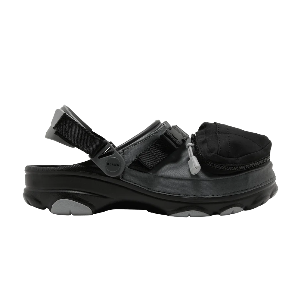 Сабо BEAMS x Crocs Classic All-Terrain Outdoor Clog 'Grey Black'