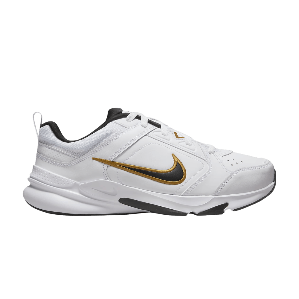 Кроссовки Nike Defy All Day Extra Wide 'White Black Gold'