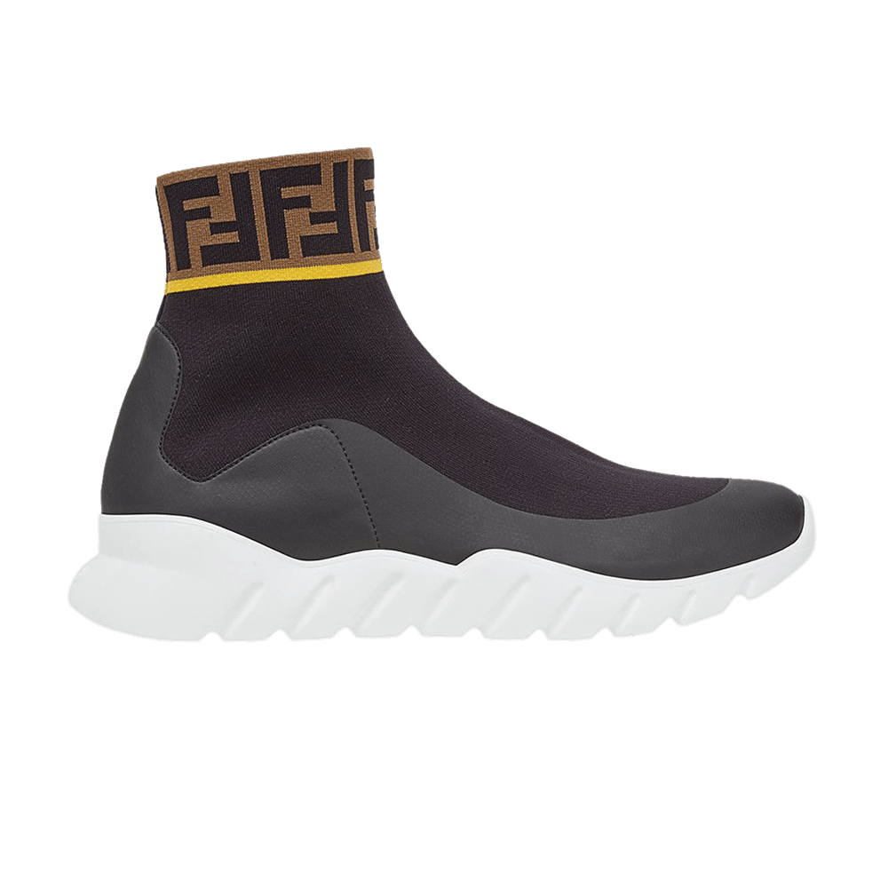 Кроссовки Fendi Tech Fabric High 'Forever Fendi - Black'