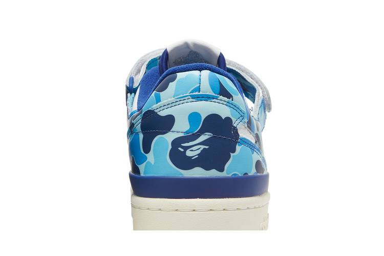 Кроссовки BAPE x adidas Forum Low 84 '30th Anniversary - Blue'