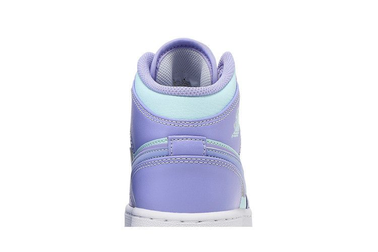 Кроссовки Air Jordan 1 Mid GS 'Purple Pulse'