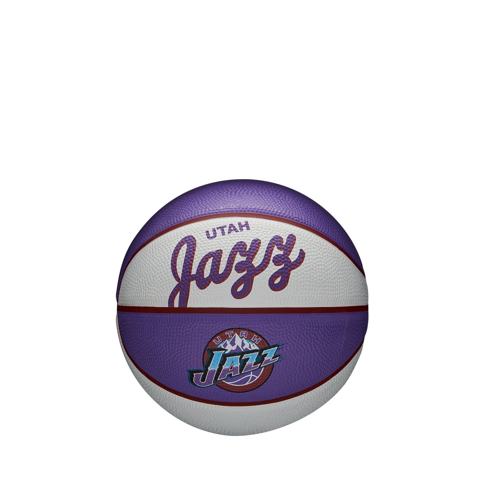 Wilson Utah Jazz Team Logo Retro Mini NBA Basketball