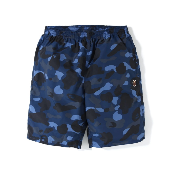 Спортивные шорты BAPE Color Camo Beach Shorts Navy