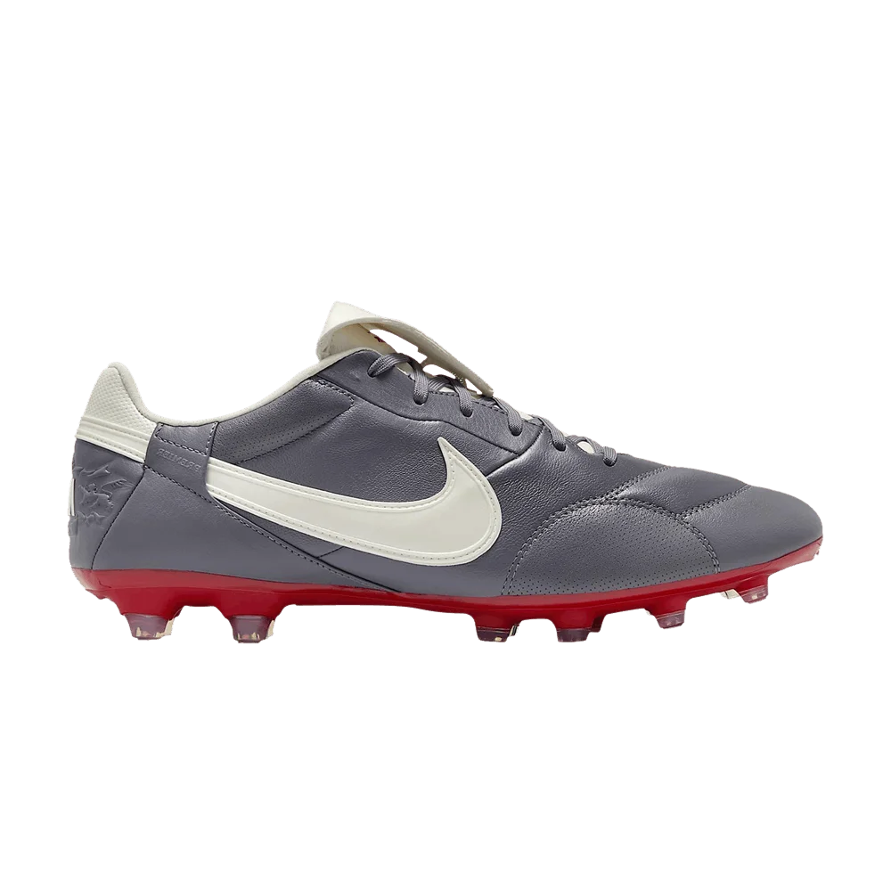 Krossovki-Nike-Premier-3-Low-FG-Light-Graphite-Varsity-Red