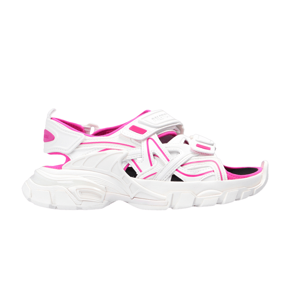 Сандалии Balenciaga Wmns Track Sandal 'White Fluo Pink'
