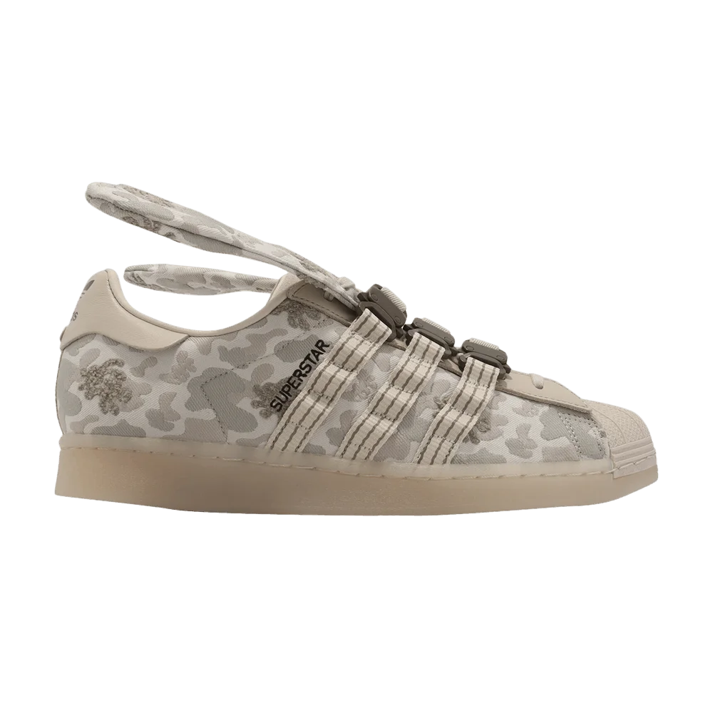 Кроссовки Melting Sadness x adidas Superstar 'Bunny - Clear Brown Camo'