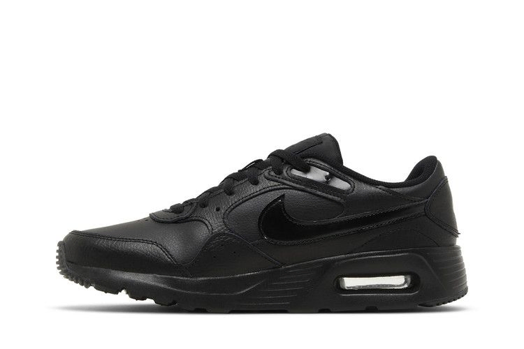 Кроссовки Nike Air Max SC Leather 'Triple Black'