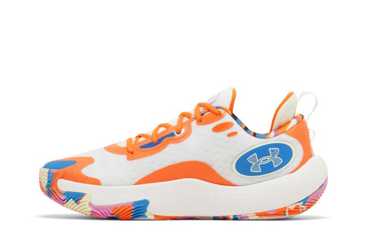 Кроссовки Under Armour Spawn 5 LE 'White Citrus Blast'