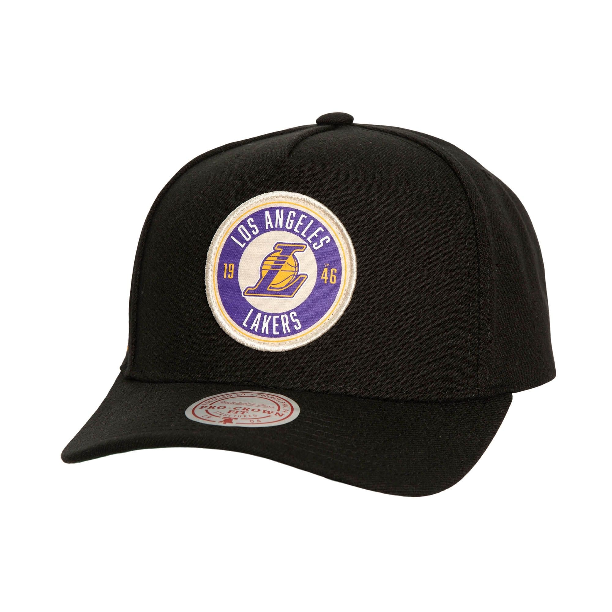 Бейсболка Mitchell & Ness Circle Change Pro Snapback Los Angeles Lakers Hat