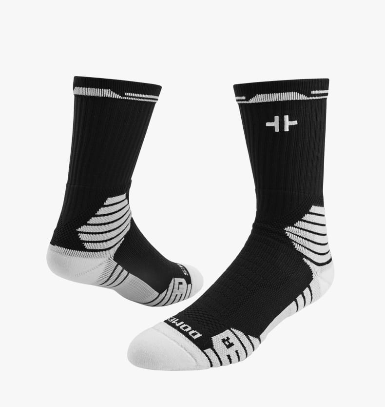 Спортивные носки Ehot Domes Black-White Socks