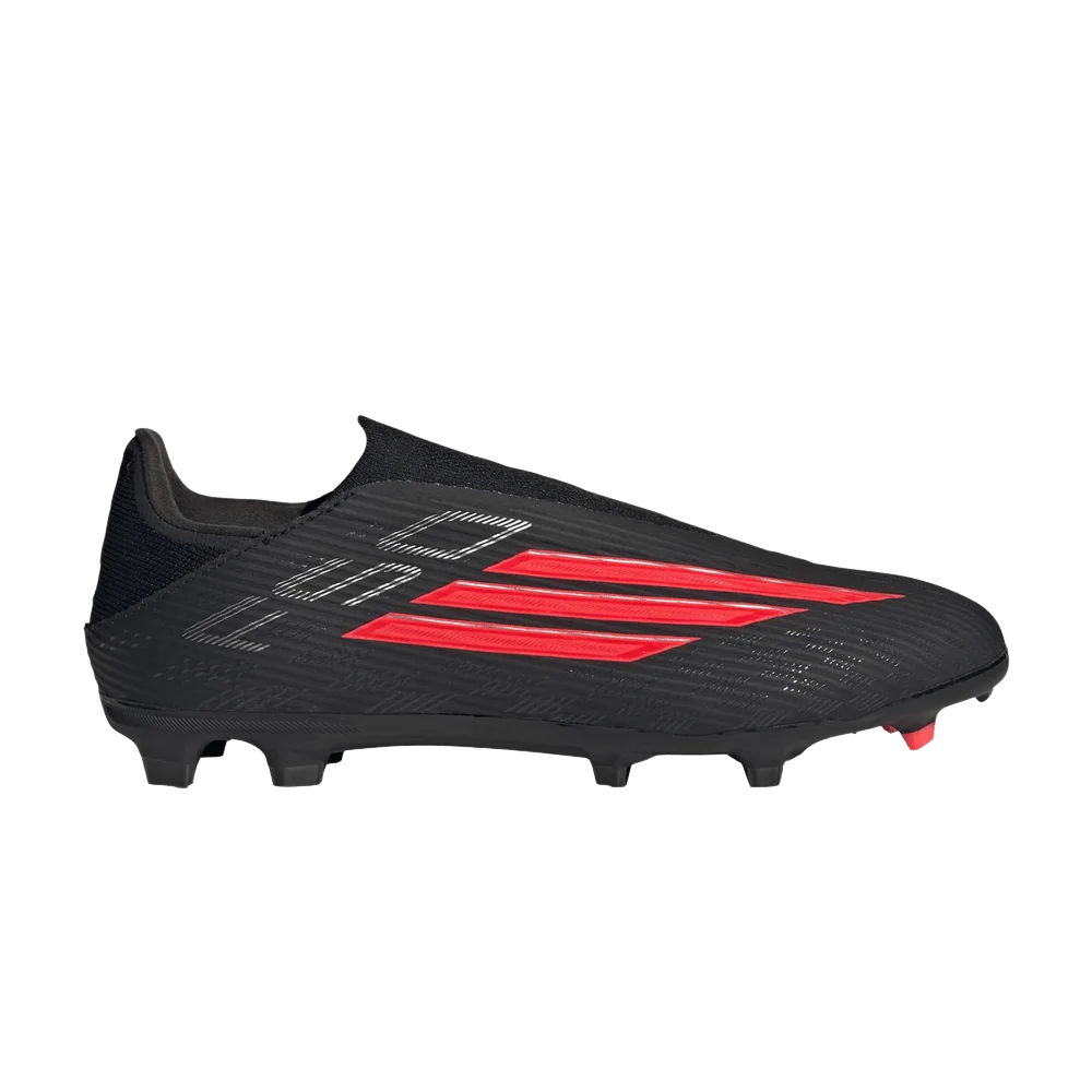 Krossovki-adidas-F50-League-Laceless-FG-MG-Core-Black-Lucid-Red