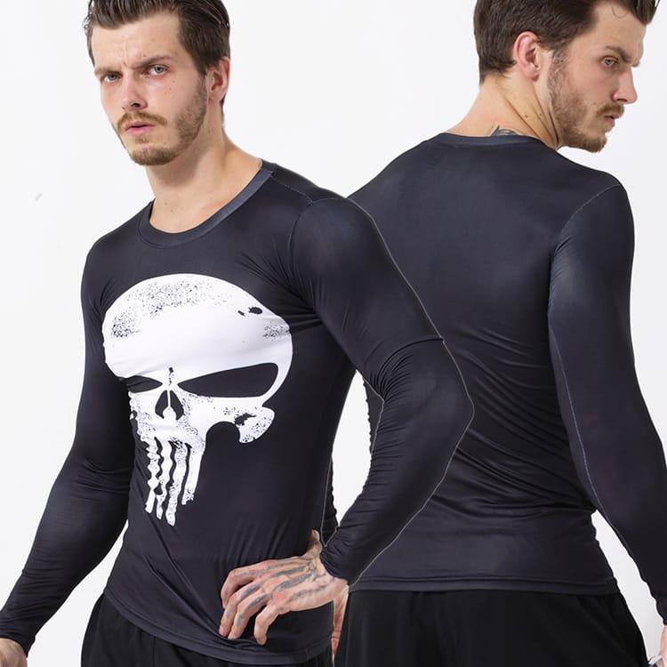 Лонгслив Daiong Scull Black Longsleeve