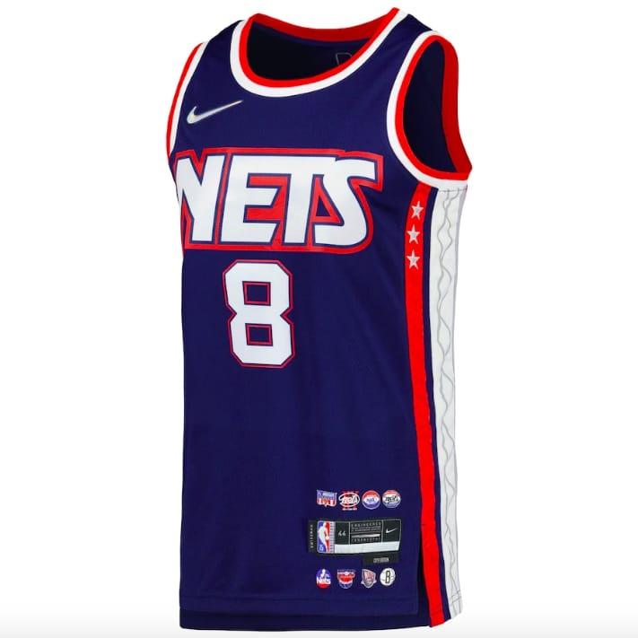 2021-22-Brooklyn-Nets-8-Patty-Mills-Moments-Mixtape-Navy-Jersey-2