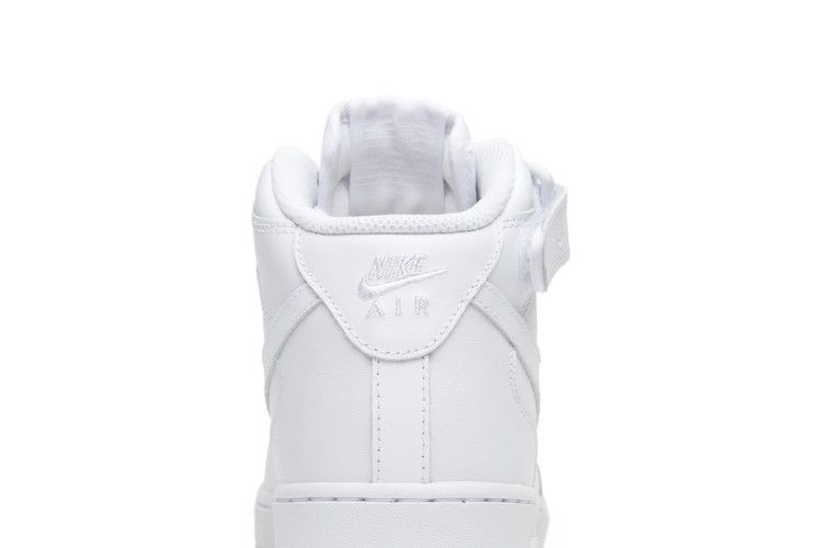 Кроссовки Nike Wmns Air Force 1 Mid 07 Leather 'Triple White'