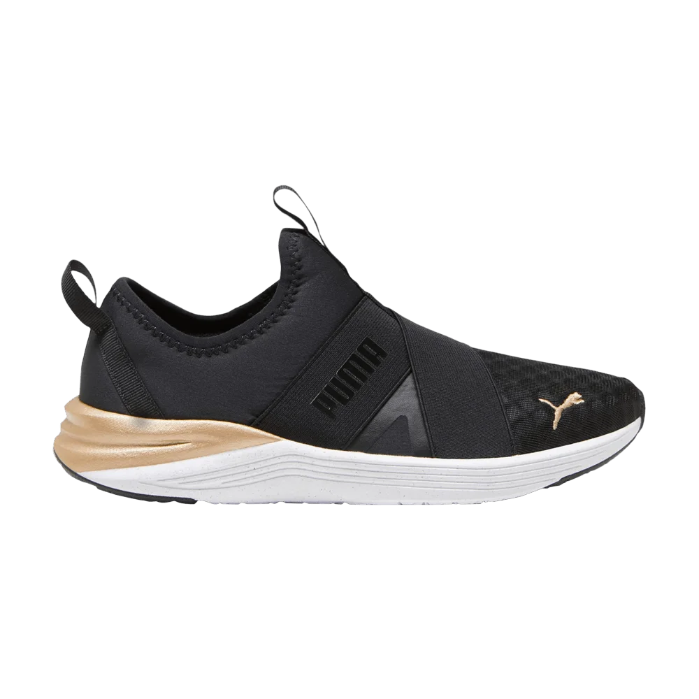 Кроссовки Puma Wmns Better Foam Prowl Slip-On 'Black Gold'