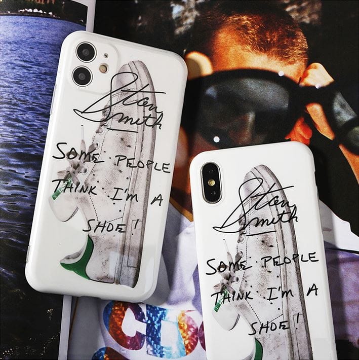 Защитный чехол Stan Smith: Some People Think Im A Shoe iPhone Case White