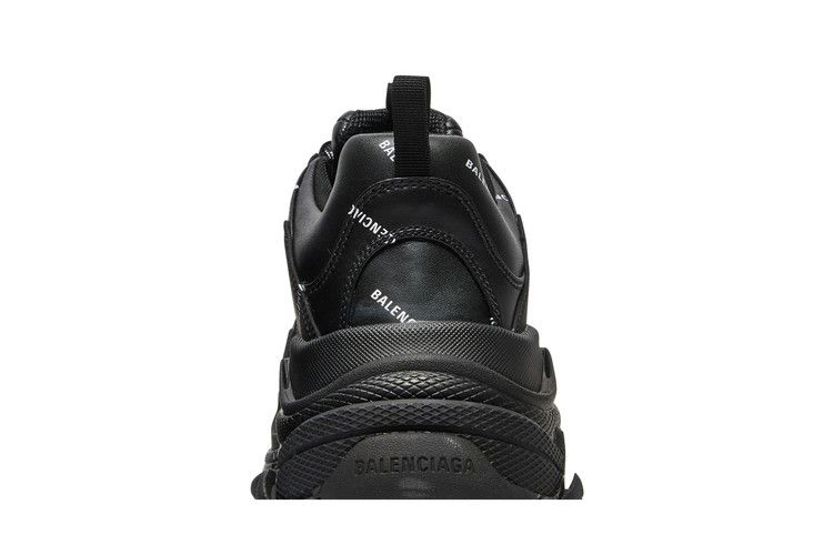 Кроссовки Balenciaga Triple S Sneaker 'Allover Logo - Black'