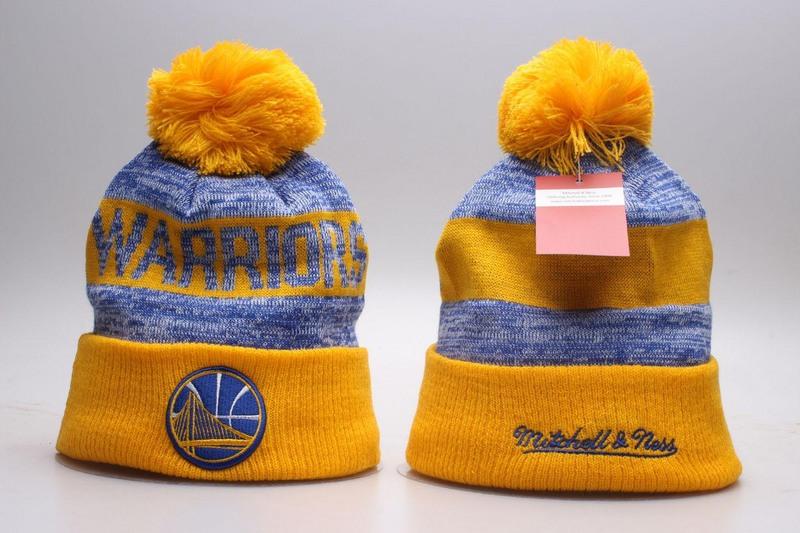 Шапка Warriors Mitchell & Ness Knit Hat 2018