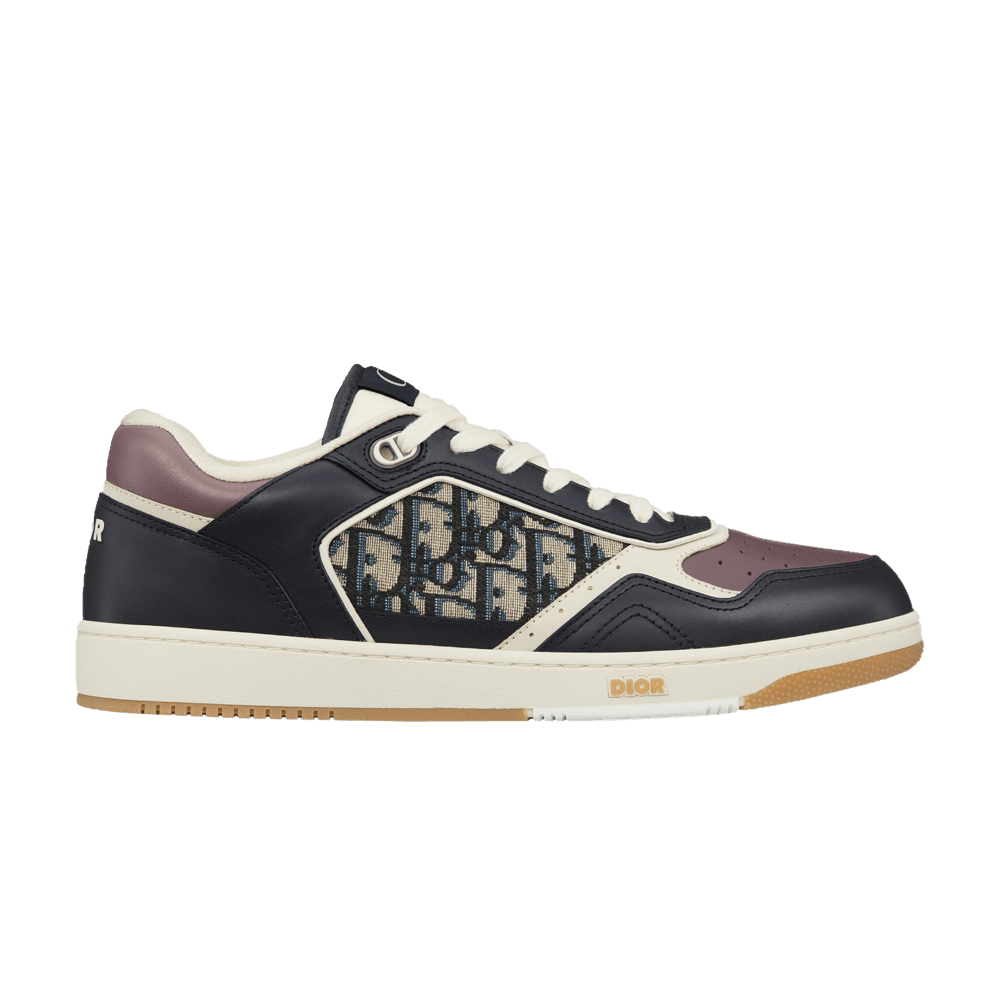Кроссовки Dior B27 Low 'Dior Oblique - Deep Blue Plum'
