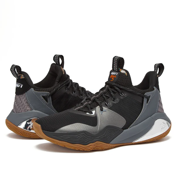 Кроссовки AND1 Attack 3.0 Black/Dark Grey