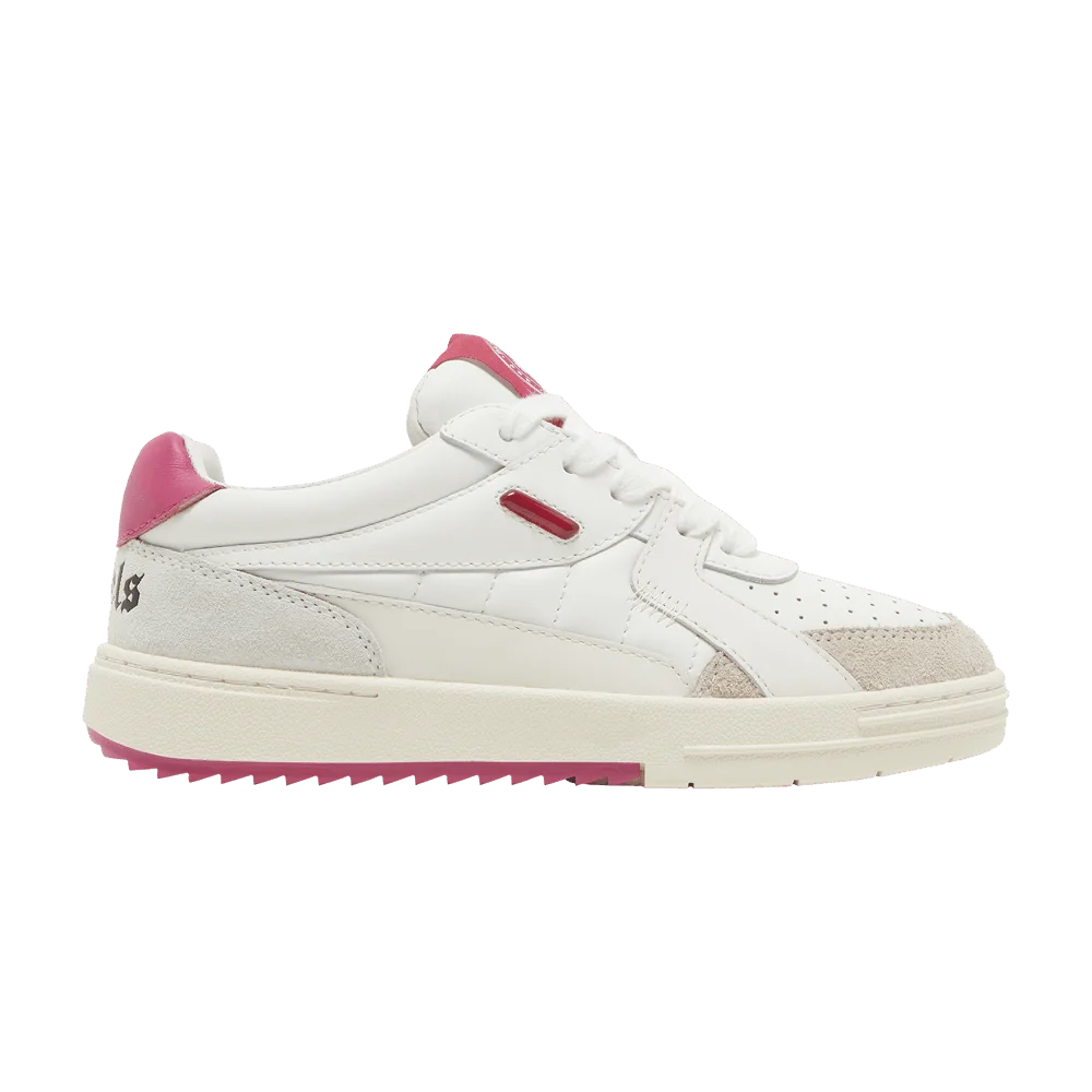 Кроссовки Palm Angels Wmns Palm University Low 'White Fuchsia'