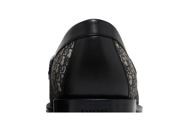 Кроссовки Dior Granville Loafer 'Dior Oblique - Black Beige'