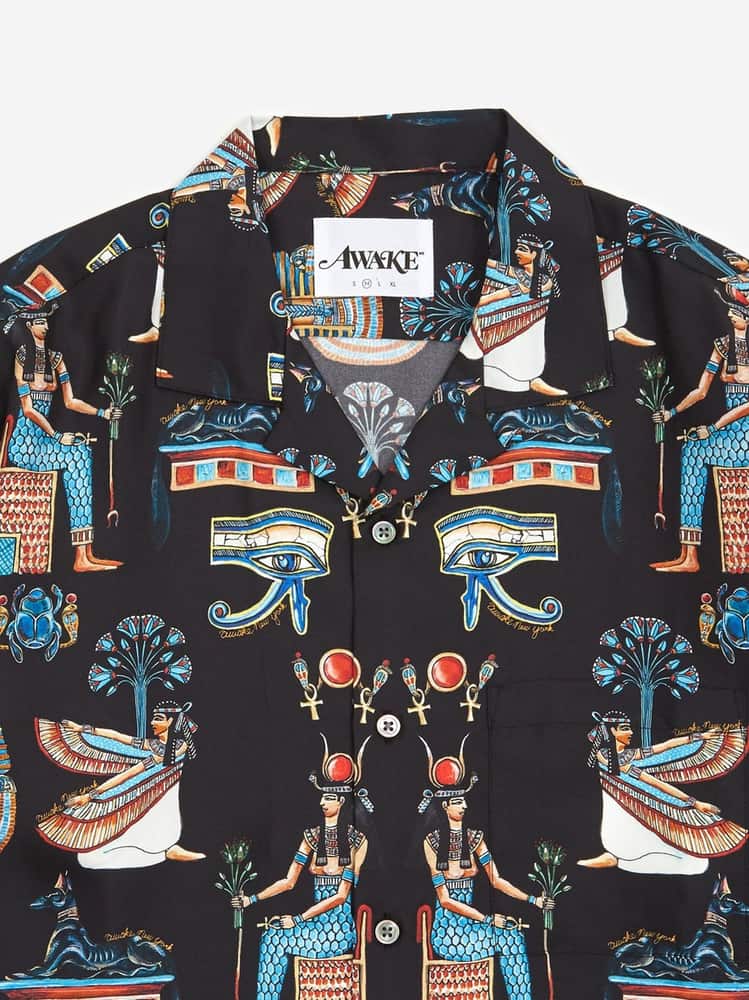 Рубашка Awake Egyptian Button Down Shirt Cream