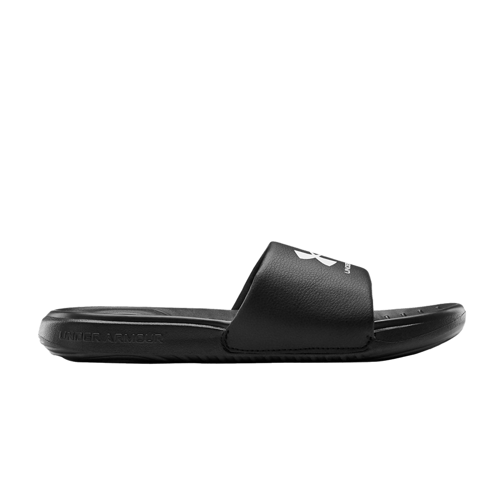 Under Armour Wmns Ansa Fixed Slides 'Black White'