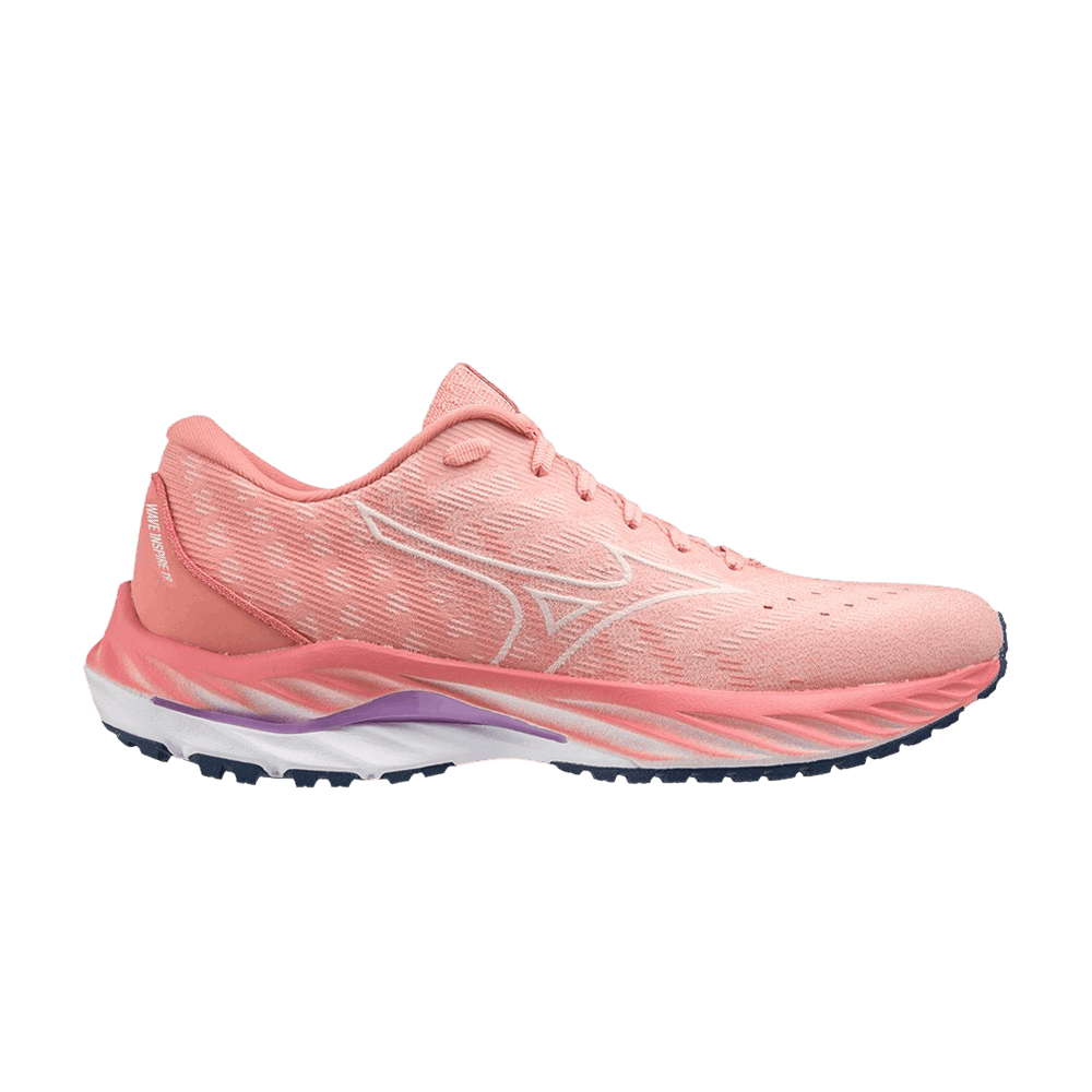 Кроссовки Mizuno Wmns Wave Inspire 19 SSW 'Peach Bud Vaporous Grey'