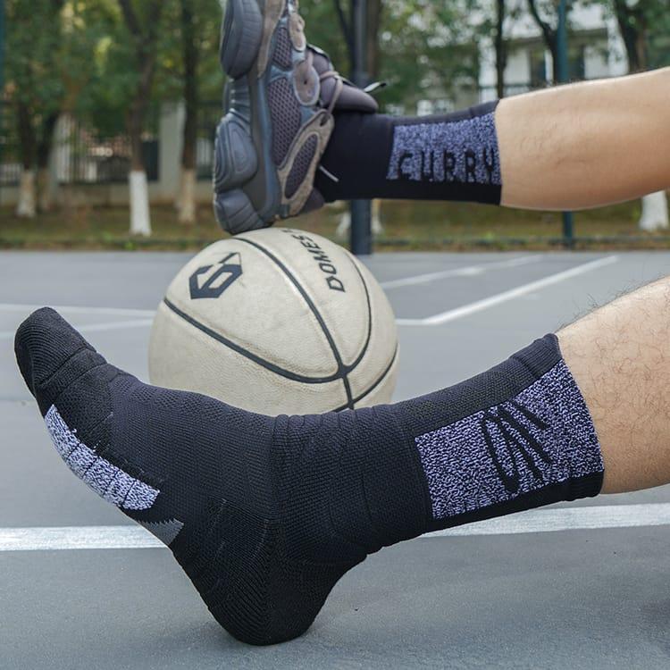 Спортивные носки Ehot Curry Black-Grey Quarter Socks