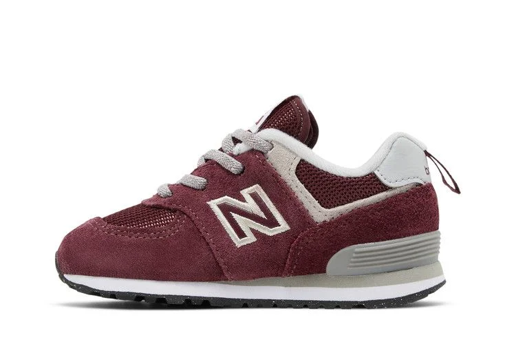 Кроссовки New Balance 574 Bungee Toddler 'Core Pack - Burgundy'