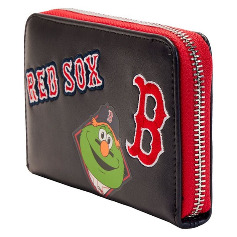 MLB-Boston-Red-Sox-Patches-Zip-Around-Wallet-4