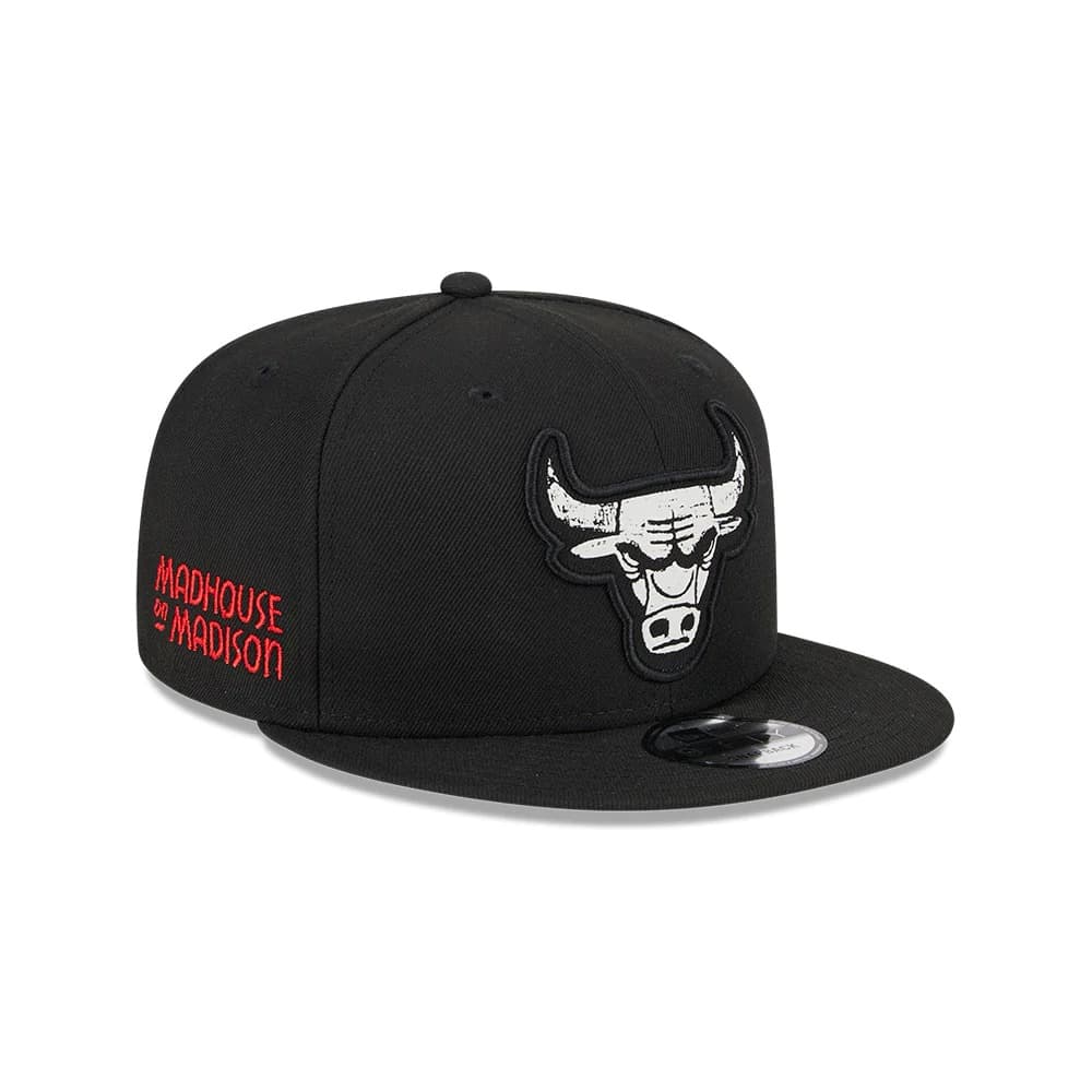 Бейсболка New Era Chicago Bulls 9FIFTY Alternate 2024 City Edition NBA Snapback Hat