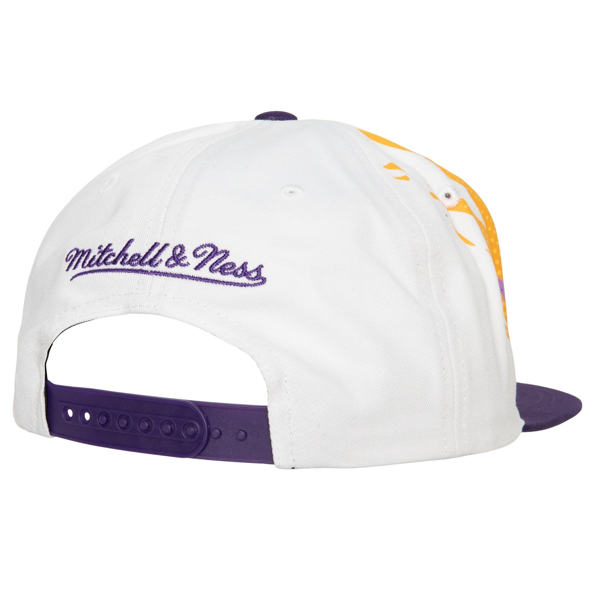 Бейсболка Mitchell & Ness Hot Fire Snapback HWC Los Angeles Lakers Hat