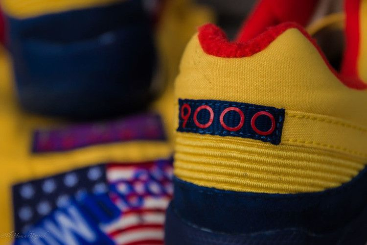 Кроссовки Saucony Packer Shoes x Just Blaze x Grid 9000 'Snow Beach'