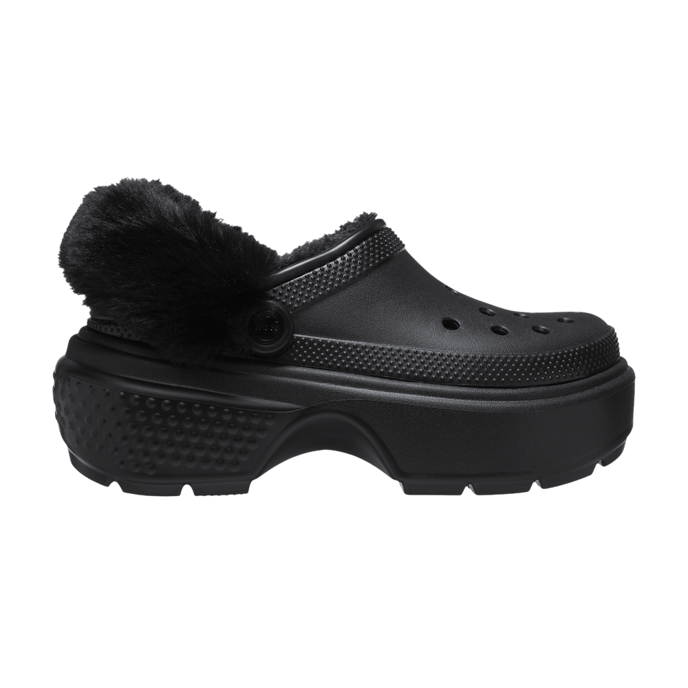 Кроссовки Crocs Stomp Lined Clog 'Black'
