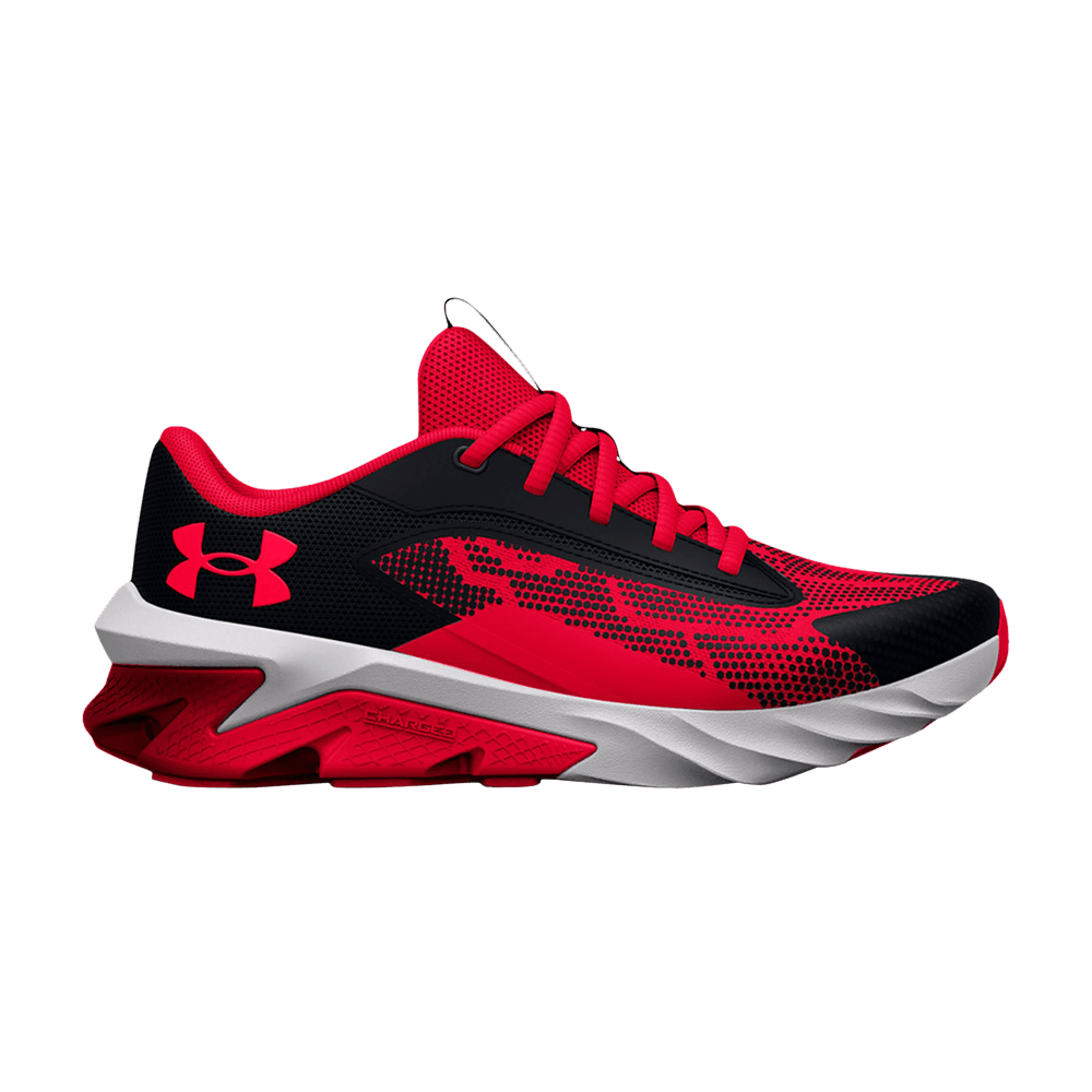 Кроссовки Under Armour Charged Scramjet 4 GS 'Black Red'