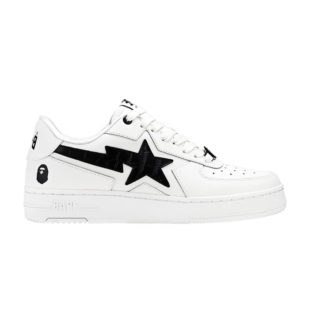 Krossovki-Wmns-Bapesta-Icon-1-White-Black-Croc