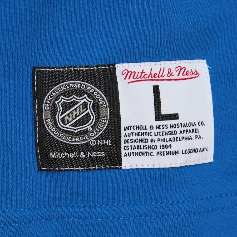 Футболка Mitchell & Ness Royal New York Rangers Team OG 2.0 Premium T-Shirt
