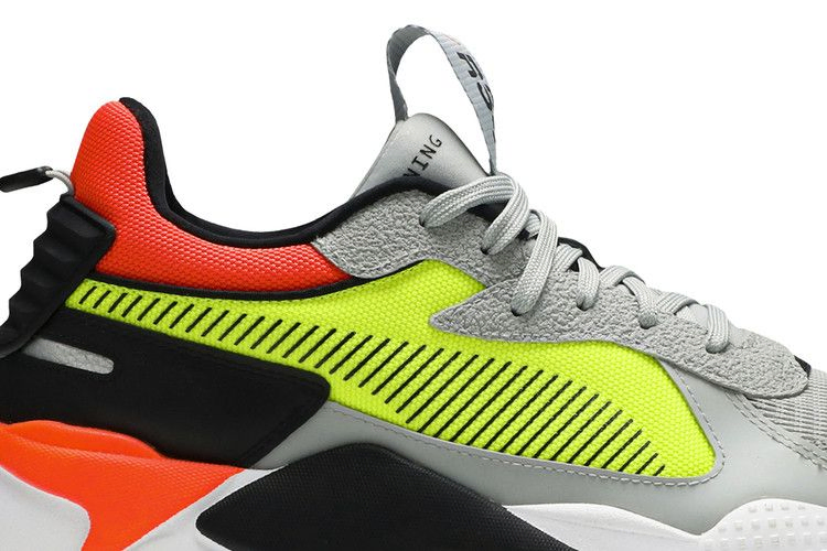 Кроссовки Puma RS-X Hard Drive 'Grey Yellow Red'