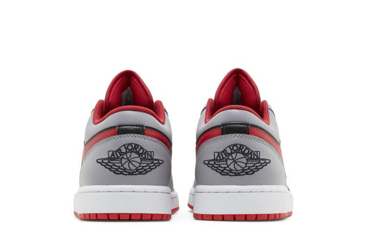 Кроссовки Air Jordan 1 Low 'Cement Fire Red'