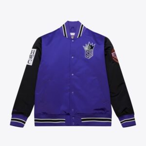 Mitchell-Ness-Purple-Sacramento-Kings-Primetime-Vintage-Satin-Full-Snap-Jacket-300x300