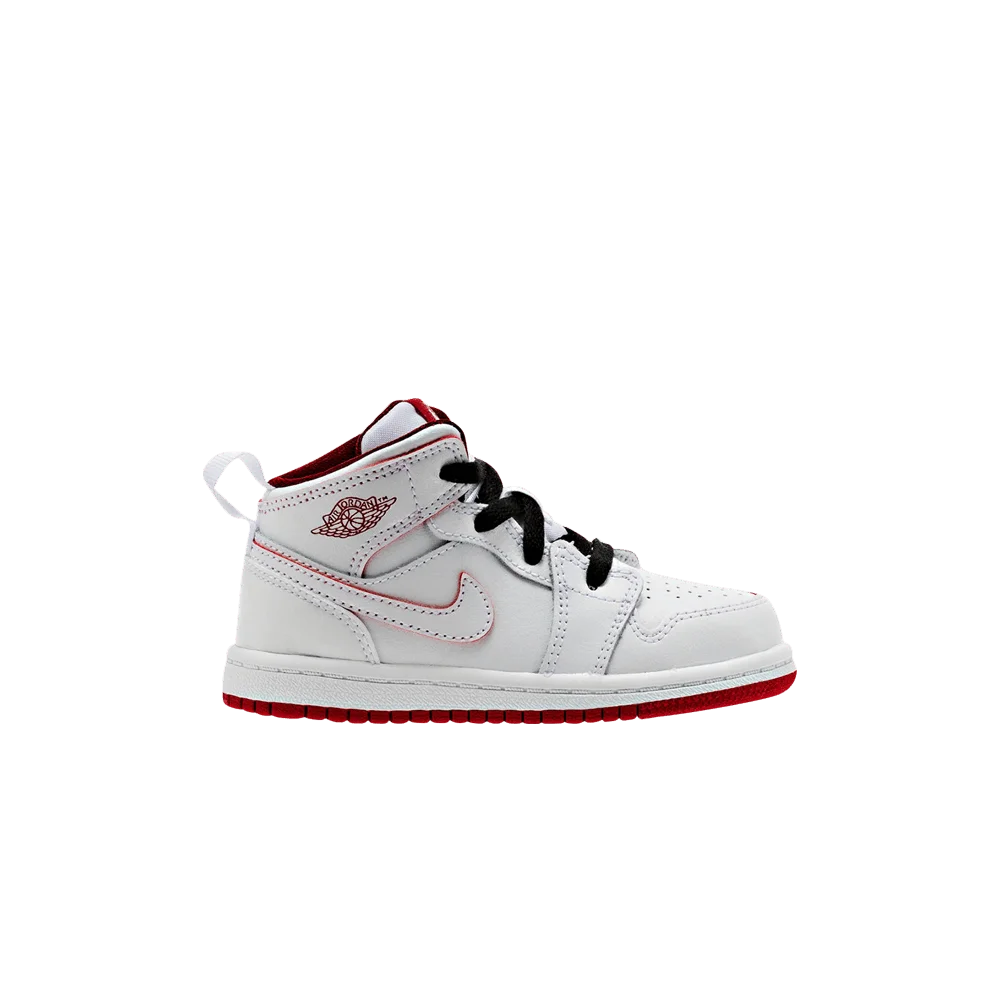Krossovki-Air-Jordan-1-Retro-Mid-TD-White-Red